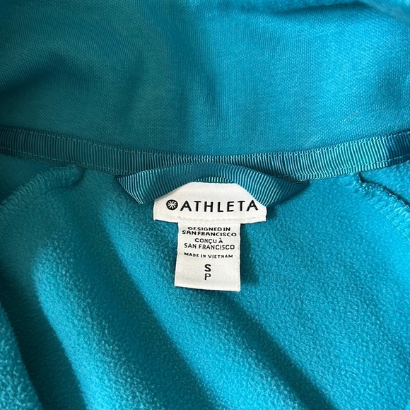 Athleta Blue Zip-Up jacket - Picture 2 of 6